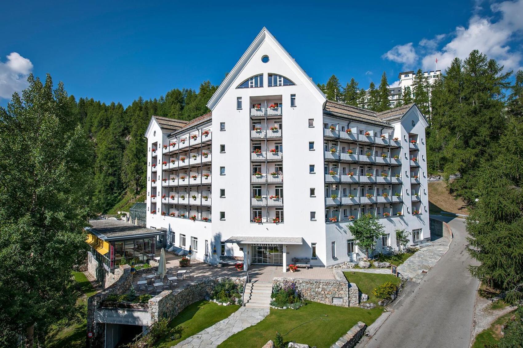 Hotel Schweizerhof Sils Maria, A Faern Collection Hotel Exterior foto